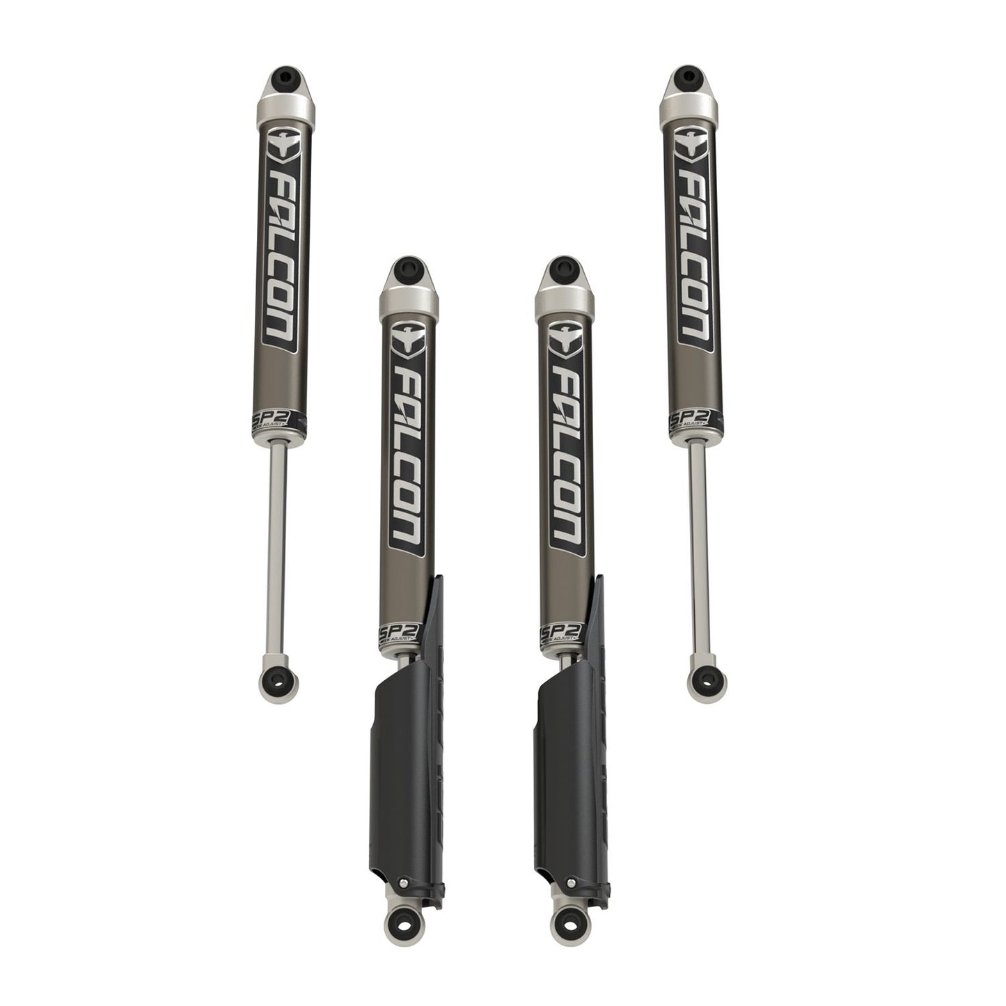 FALCON SHOCKS | 20-Up Jeep Gladiator JT SP2 2.1 Monotube Shock Kit 2-3.5 Inch Lift Falcon Shocks | 14-02-21-400-200