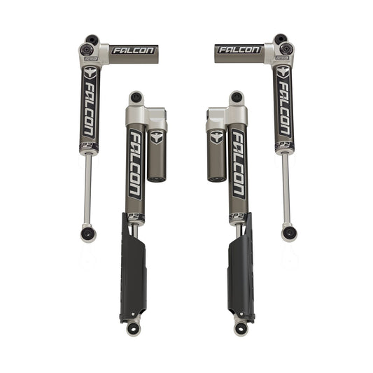FALCON SHOCKS | 20-Up Jeep Gladiator JT Mojave No EcoDiesel SP2 3.1 Piggyback Shock Kit 0-1.5 Inch Lift Falcon Shocks | 14-02-31-400-000