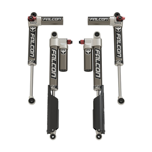 FALCON SHOCKS | 20+ Jeep Gladiator JT SP2 3.3 Fast Adjust Piggyback Shock Kit 0-1.5 Inch Lift Falcon Shocks | 14-02-33-400-000