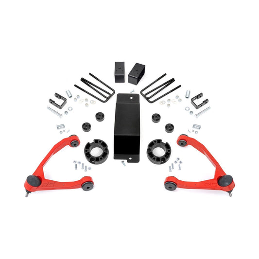 Rough Country Red 3.5 Inch Lift Kit I 18901RED