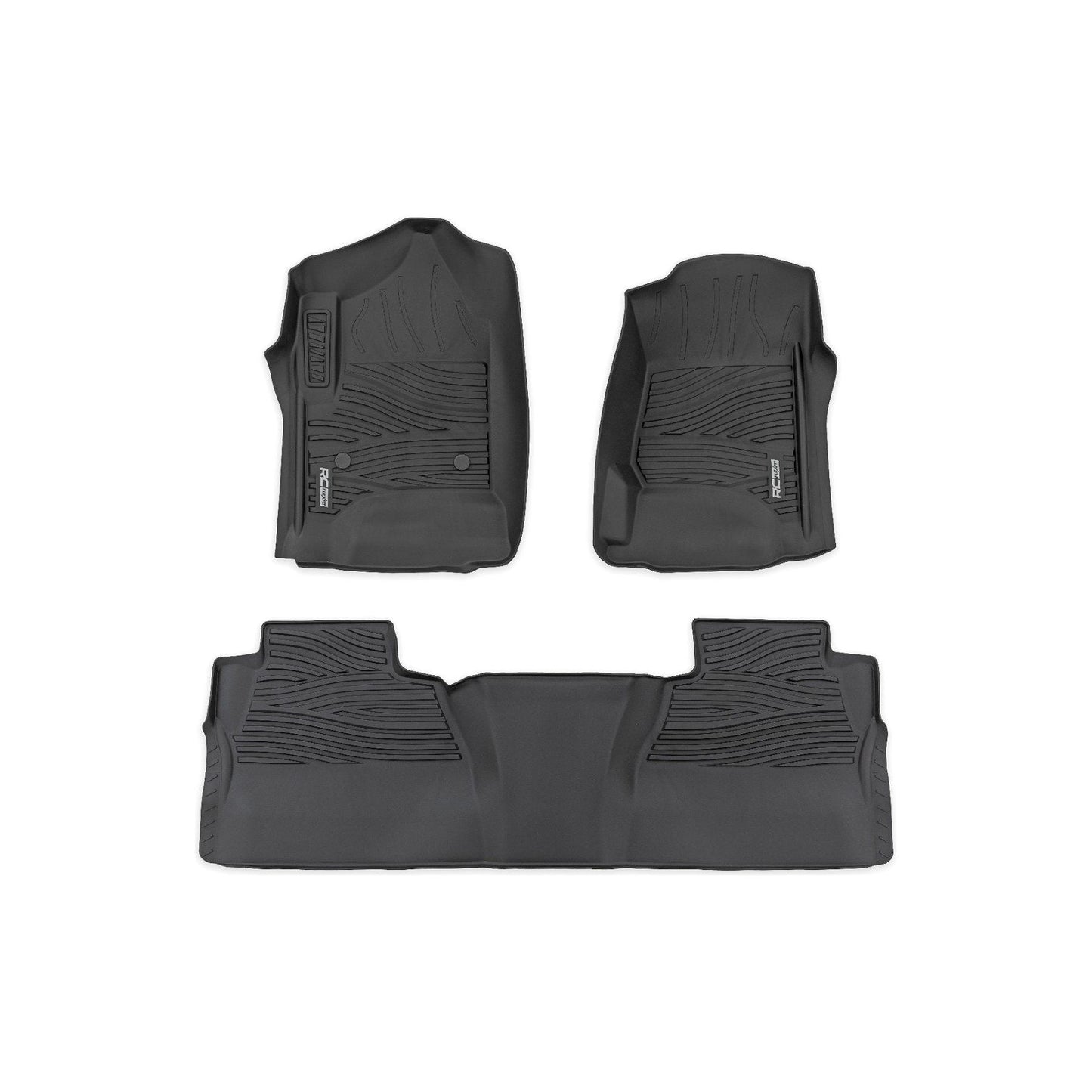 Rough Country Flex-Fit Floor Mats I FF-21413