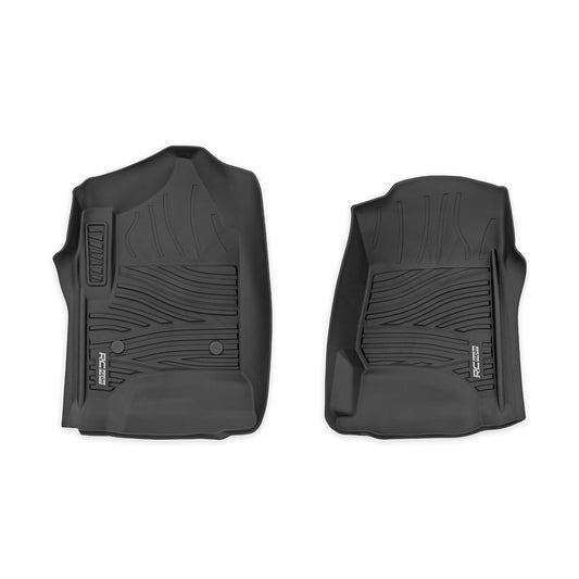 ROUGH COUNTRY Flex-Fit Floor Mats | Front | Chevy/GMC 1500/2500HD/3500HD (14-19 & Classic) | FF-2141