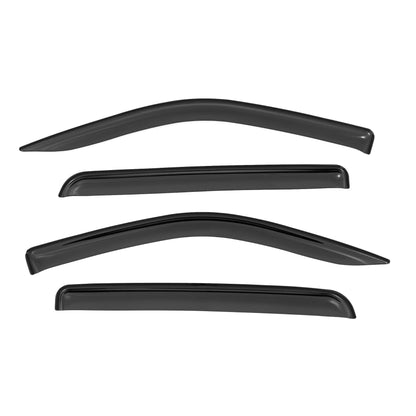 ROUGH COUNTRY Side Window Deflectors | Tape On Rain Guard | Chevy/GMC 1500/2500HD/3500HD 2WD/4WD | 911418