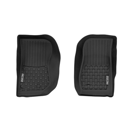 ROUGH COUNTRY Floor Mats | FR | 4 Door | Jeep Wrangler Unlimited 4WD (2014-2018) | FF-6141