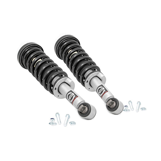 ROUGH COUNTRY Loaded Strut Pair | Stock | Ford F-150 4WD (2014-2025) | 501095