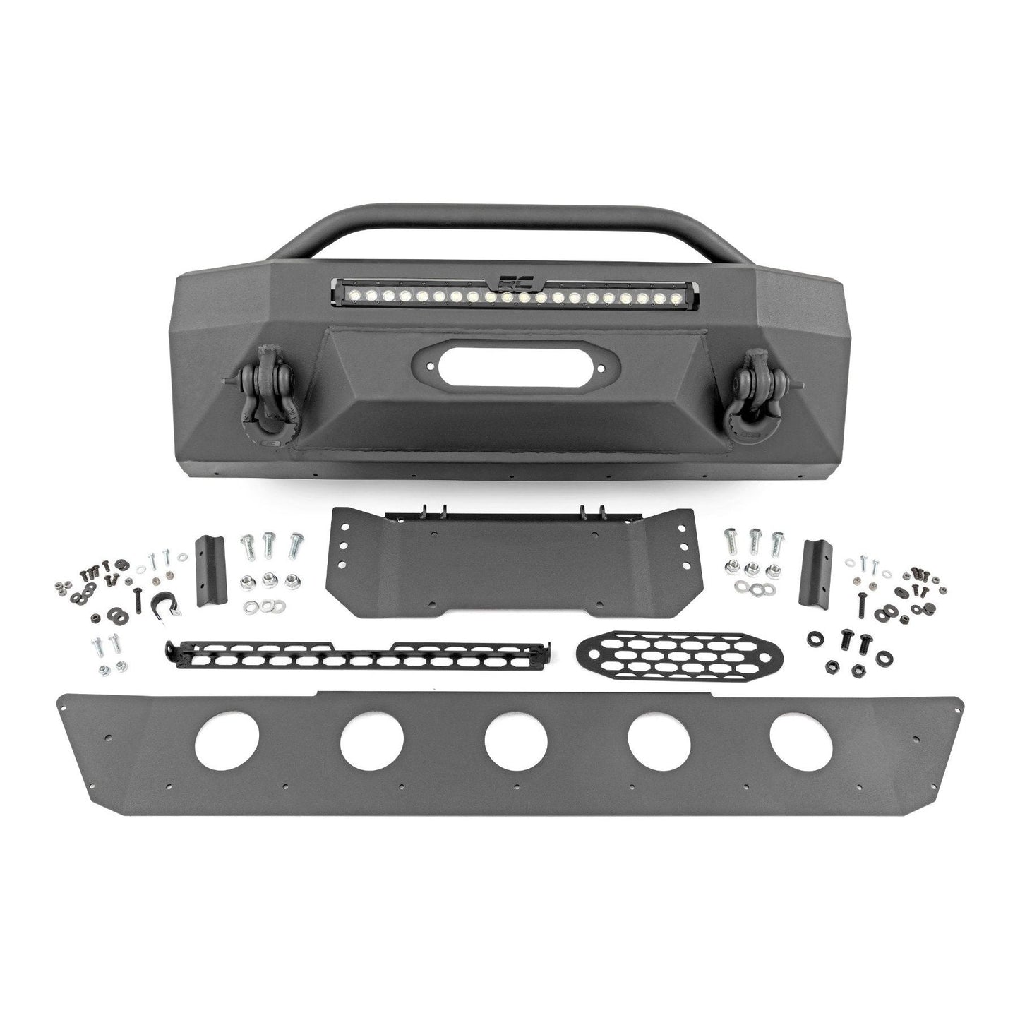 Rough Country Black Series Front Bumper I 10744