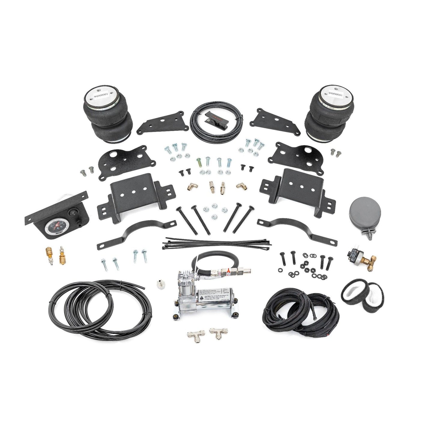 ROUGH COUNTRY Air Spring Kit w/compressor | Ram 2500 2WD (2014-2026) | 10037C