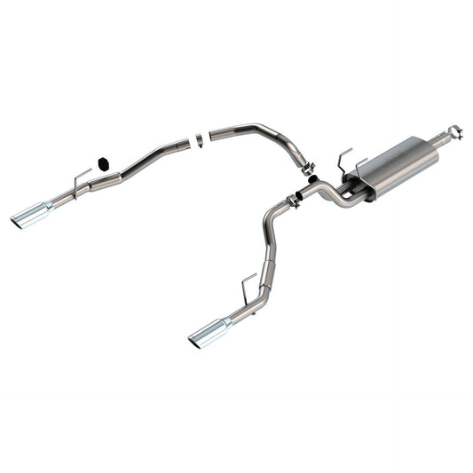 BORLA 2009-2024 Ram 1500 Cat-Back Exhaust System S-Type Part # 140308