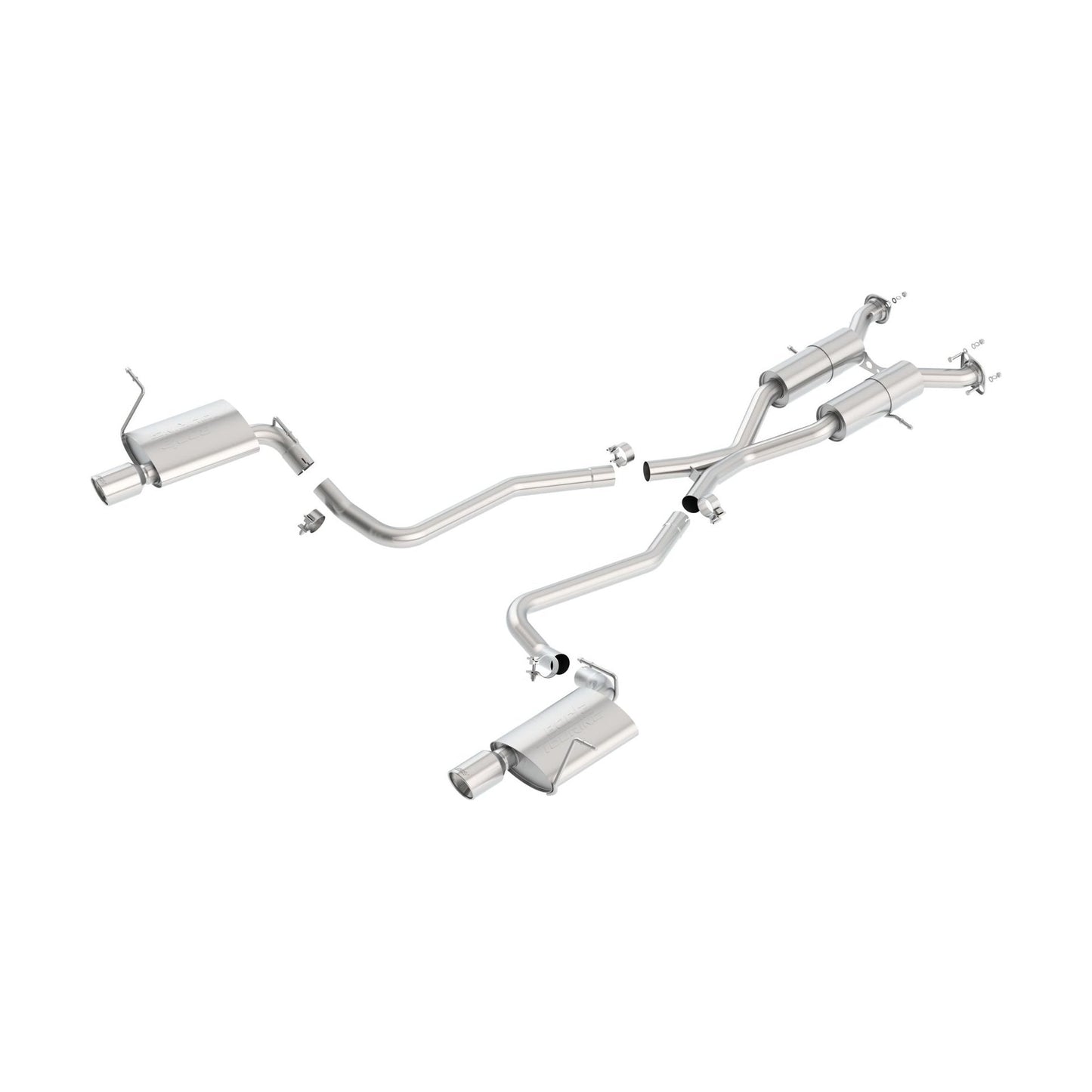 BORLA 2011-2021 Jeep Grand Cherokee Cat-Back Exhaust System Touring Part # 140406