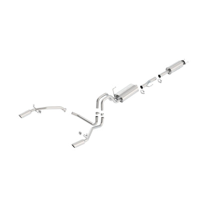 BORLA 2011-2014 Ford F-150 Cat-Back Exhaust System S-Type Part # 140416