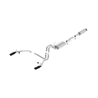 BORLA 2011-2014 Ford F-150 Cat-Back Exhaust System S-Type Part # 140416BC