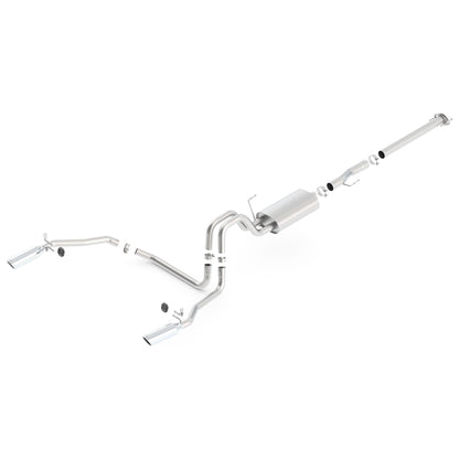 BORLA 2011-2014 Ford F-150 Cat-Back Exhaust System Touring Part # 140438
