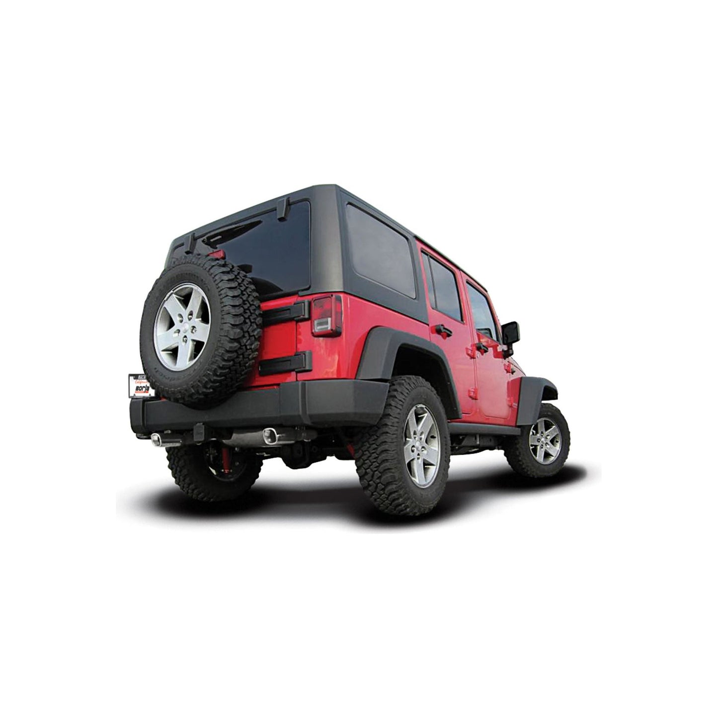 BORLA 2012-2018 Jeep Wrangler Cat-Back Exhaust System Touring Part # 140460