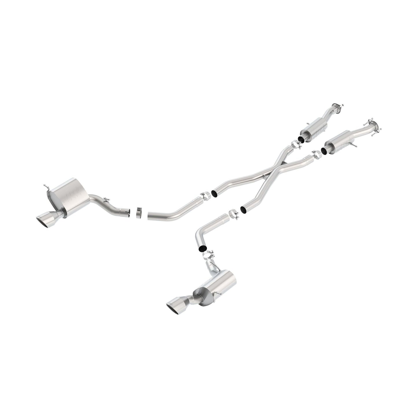 BORLA 2015-2021 Jeep Grand Cherokee SRT Cat-Back Exhaust System S-Type Part # 140632