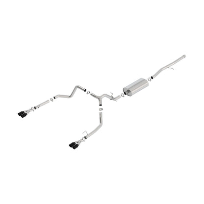 BORLA 2019-2024 Chevrolet Silverado 1500 Cat-Back Exhaust System Touring Part # 140768BC