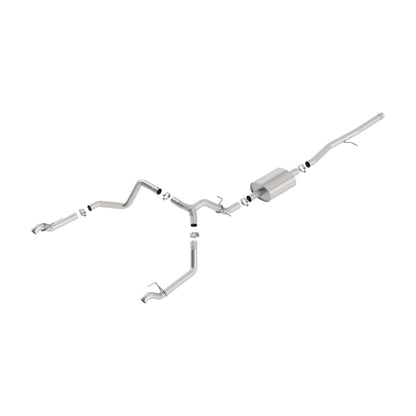 BORLA 2019-2024 Chevrolet Silverado 1500 Cat-Back Exhaust System S-Type Part # 140769