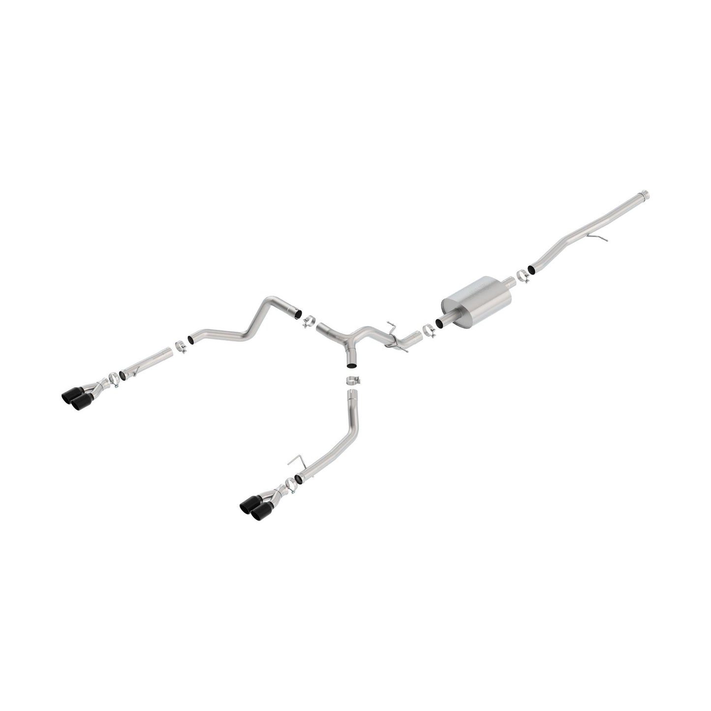 BORLA 2019-2024 Chevrolet Silverado 1500 Cat-Back Exhaust System S-Type Part # 140770BC