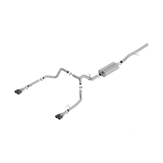 BORLA 2019-2023 Chevrolet Silverado 1500 Cat-Back Exhaust System Touring Part # 140772BC