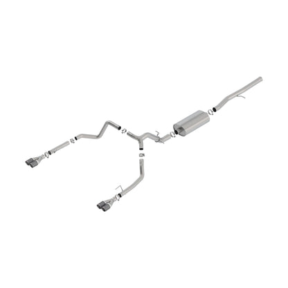 BORLA 2019-2023 Chevrolet Silverado 1500 Cat-Back Exhaust System Touring Part # 140772CF