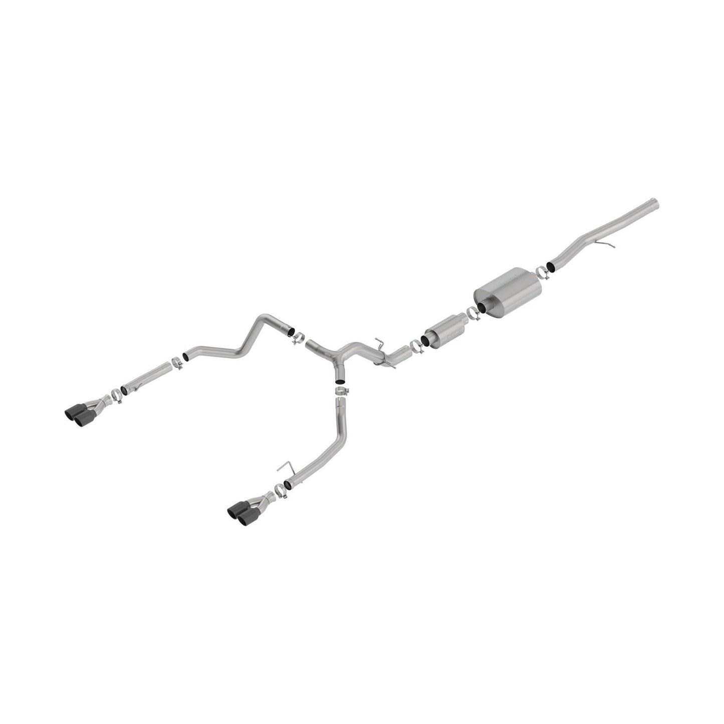 BORLA 2019-2023 Chevrolet Silverado 1500 Cat-Back Exhaust System S-Type Part # 140774BC