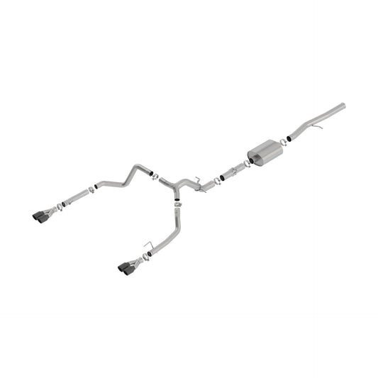 BORLA 2019-2023 Chevrolet Silverado 1500 Cat-Back Exhaust System ATAK Part # 140776BC