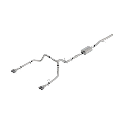 BORLA 2019-2023 Chevrolet Silverado 1500 Cat-Back Exhaust System ATAK Part # 140776CF