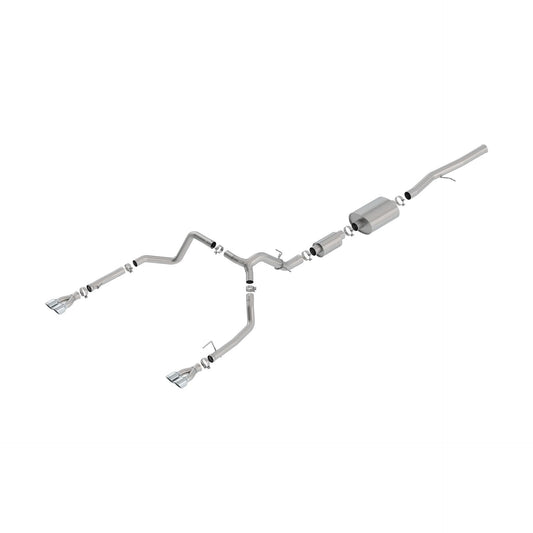 BORLA 2019-2023 Chevrolet Silverado 1500 Cat-Back Exhaust System S-Type Part # 140783