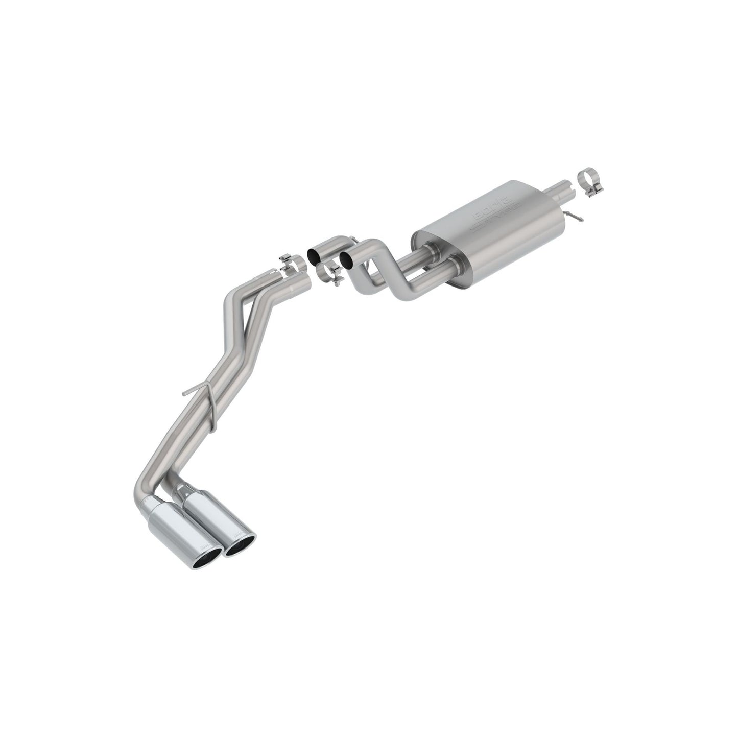 BORLA 2019-2023 Ford Ranger Cat-Back Exhaust System S-Type Part # 140789