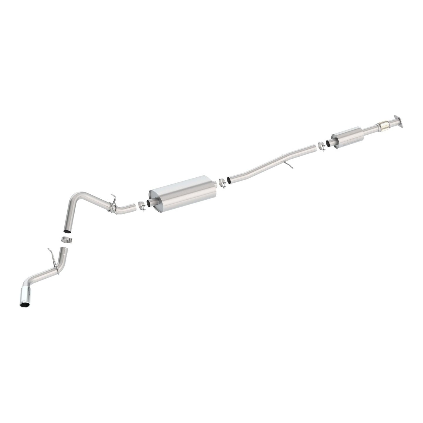 BORLA 2019-2024 Chevrolet Silverado 1500 Cat-Back Exhaust System S-Type Part # 140800