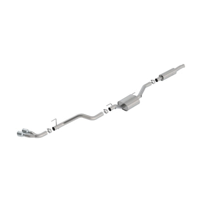 BORLA 2020-2024 Jeep Gladiator Cat-Back Exhaust System S-Type Part # 140812