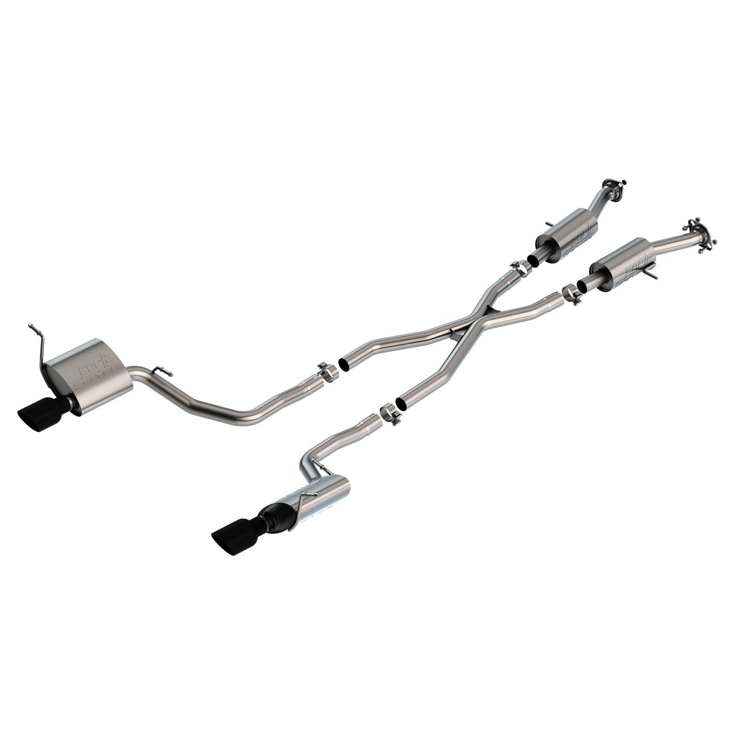 BORLA 2014-2021 Jeep Grand Cherokee Cat-Back Exhaust System S-Type Part # 140835BC