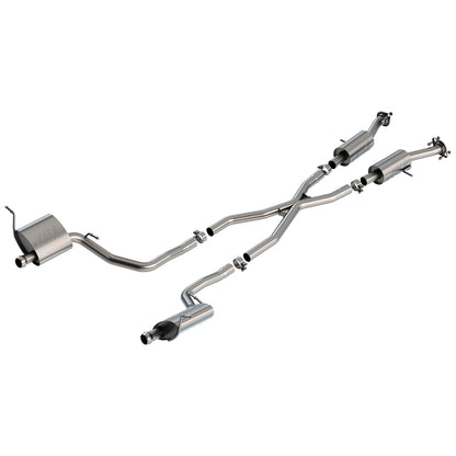 BORLA 2014-2021 Jeep Grand Cherokee Cat-Back Exhaust System S-Type Part # 140836