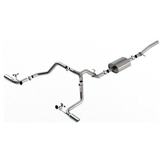 BORLA 2019-2024 Chevrolet Silverado 1500 Cat-Back Exhaust System S-Type Part # 140842