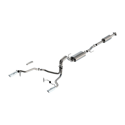 BORLA 2021-2024 Ford F-150 Cat-Back Exhaust System Touring Part # 140862