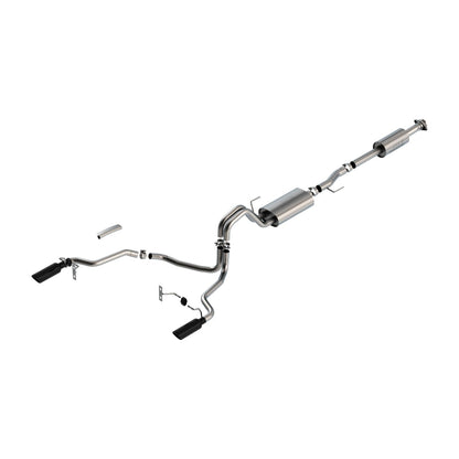 BORLA 2021-2024 Ford F-150 Cat-Back Exhaust System Touring Part # 140862BC