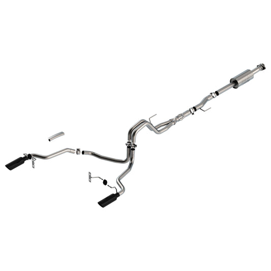 BORLA 2021-2024 Ford F-150 Cat-Back Exhaust System ATAK Part # 140867BC