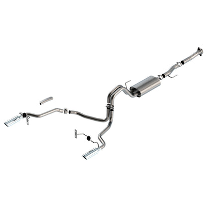 BORLA 2021-2024 Ford F-150 Cat-Back Exhaust System S-Type Part # 140868