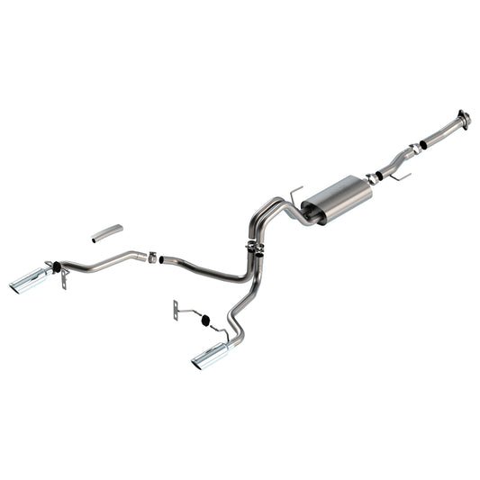 BORLA 2021-2024 Ford F-150 Cat-Back Exhaust System S-Type Part # 140868