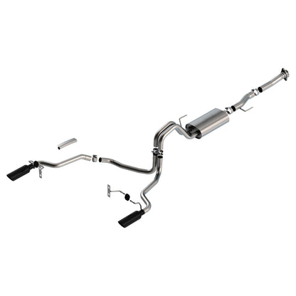 BORLA 2021-2024 Ford F-150 Cat-Back Exhaust System S-Type Part # 140868BC