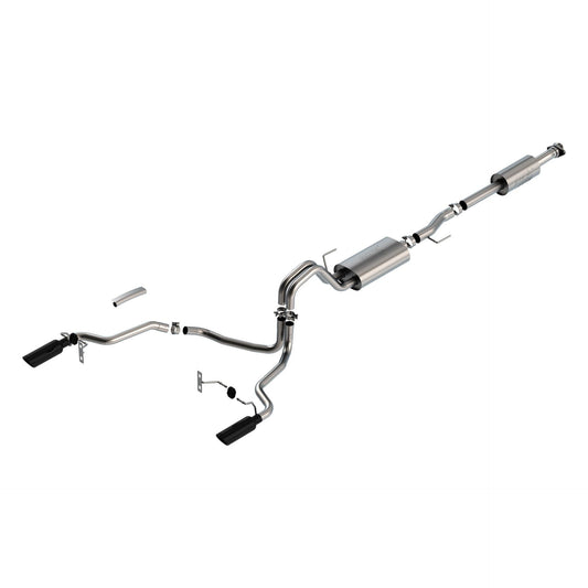 BORLA 2021-2024 Ford F-150 Cat-Back Exhaust System ATAK Part # 140879BC