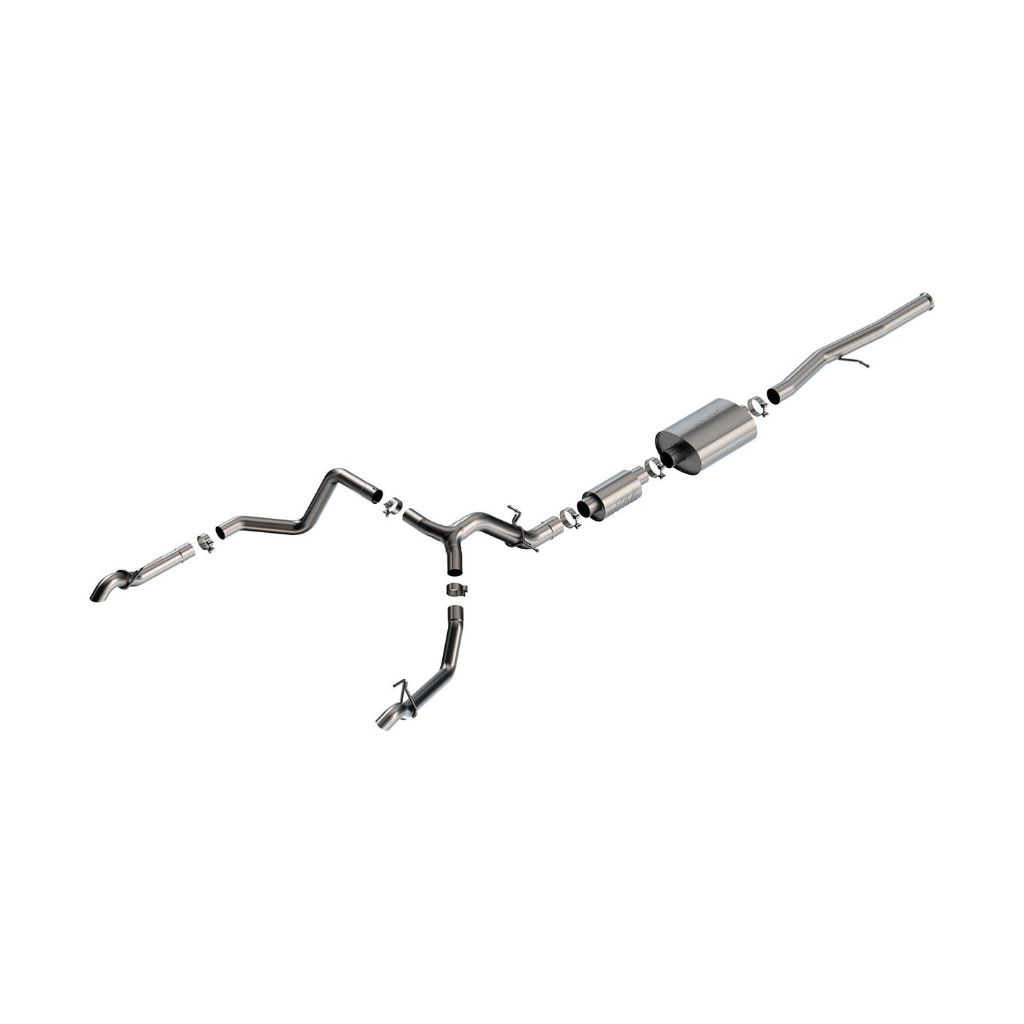 BORLA 2022-2023 Chevrolet Silverado 1500 ZR2 Cat-Back Exhaust System S-Type Part # 140914