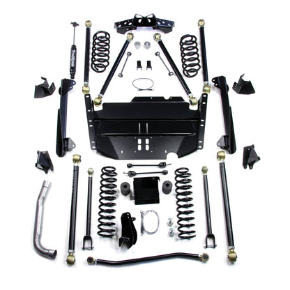 TeraFlex | 97-06 Jeep Wrangler TJ SWB 4 Inch Pro LCG Long Arm Suspension System No Shocks TeraFlex | 1449474