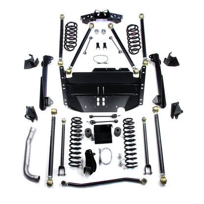 TeraFlex | 03-06 Wrangler TJ LWB 4 Inch Pro LCG Long Arm Suspension System No Shocks TeraFlex | 1449484