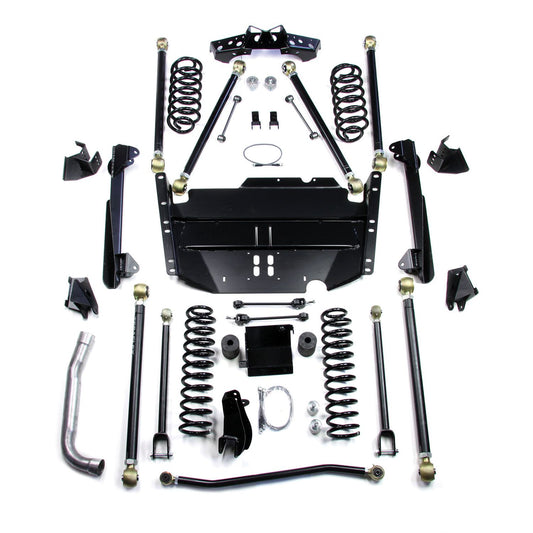 TeraFlex | 03-06 Wrangler TJ LWB 4 Inch Pro LCG Long Arm Suspension System No Shocks TeraFlex | 1449484