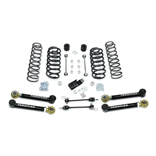 TeraFlex | 97-06 Jeep Wrangler TJ 3 Inch Suspension System w/ 4 Short Control Arms No Shocks TeraFlex | 1456330