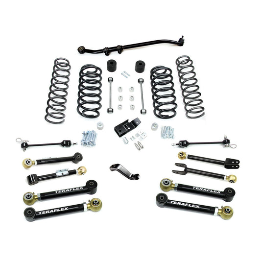 TeraFlex | 97-06 Jeep Wrangler TJ 4 Inch Suspension System w/ 8 Short Control Arms No Shocks TeraFlex | 1456450