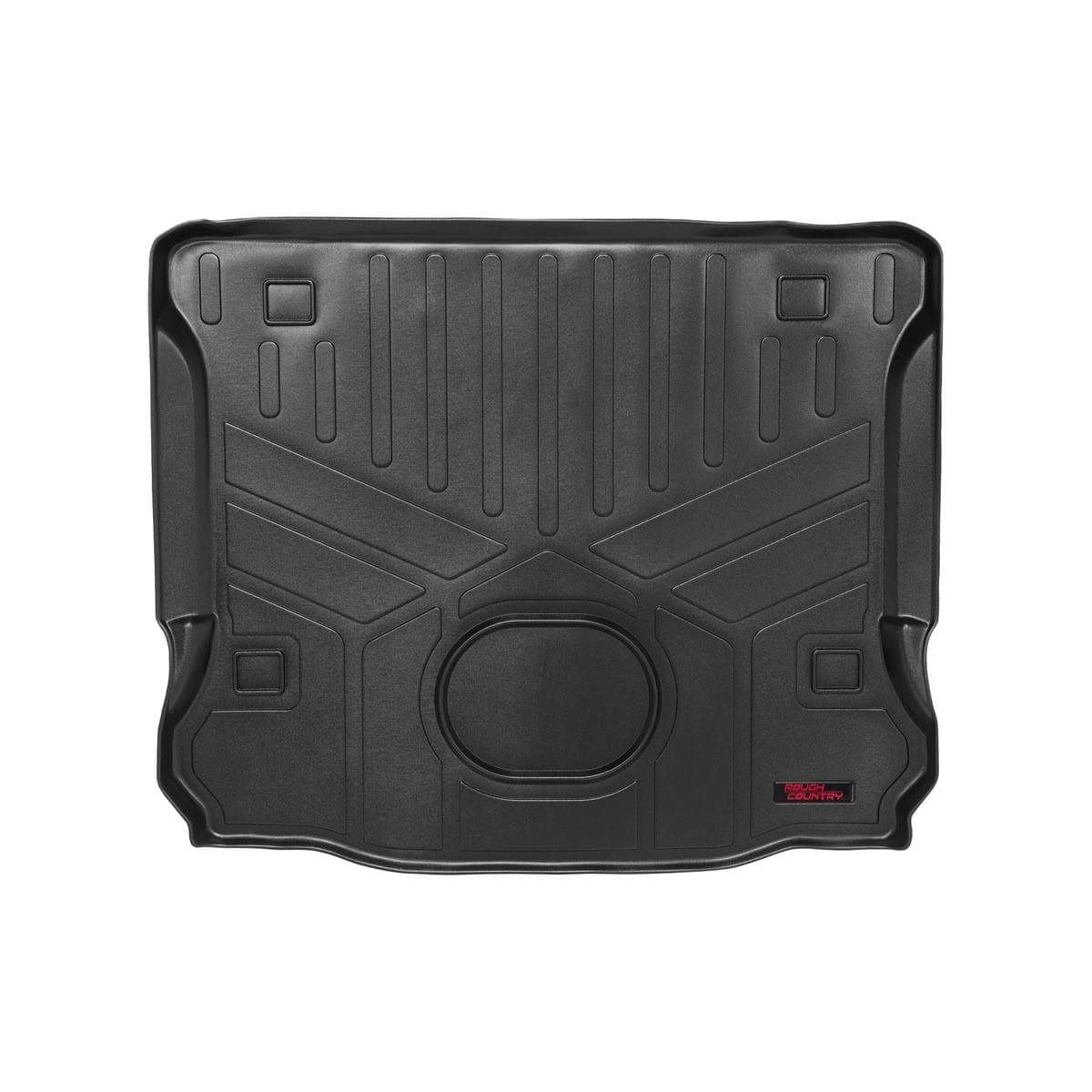 ROUGH COUNTRY Rear Cargo Mat | Jeep Wrangler Unlimited 4WD (2015-2018) | M-6155