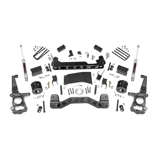 ROUGH COUNTRY 4 Inch Lift Kit | Ford F-150 4WD (2015-2020) | 55530