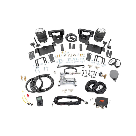 ROUGH COUNTRY Air Spring Kit w/compressor | Wireless Controller | 0-6" Lifts | Ford F-150 (15-20) | 10017WC