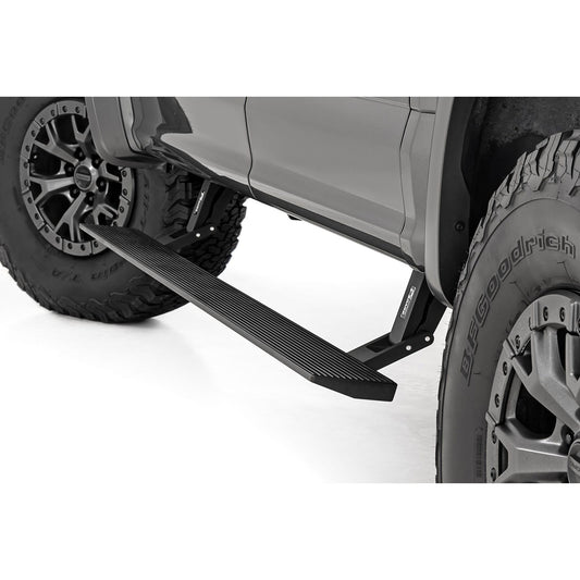 ROUGH COUNTRY Power Running Boards | Dual Electric Motor | Crew Cab | Ford F-150/Lightning/F-250/F-350/Raptor (15-24) | PSR71520